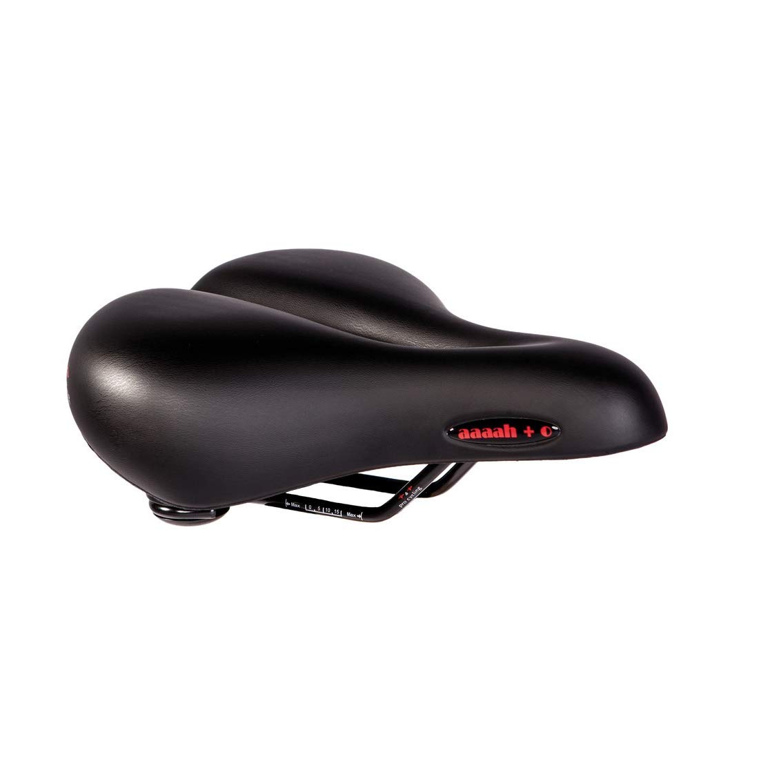 P&P pro cycling Berquem Bicycle Bike Seat Saddle, Black, Standard