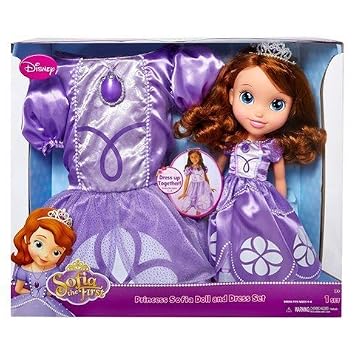 Disney Sofia the First Dress Costume for Girls Small 5 / 6 Sophia ...