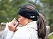 Noosa Life | Ponytail Headband | 3 Colors | Warm Fleece for Outdoor Sports and Fitness | Ear Warmer & Sweatband | Super Sweat Absorbent | Perfect for Running or Yoga,Black
