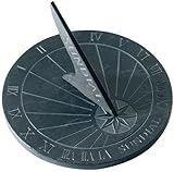 Esschert Design USA LS002 Round Slate Sundial