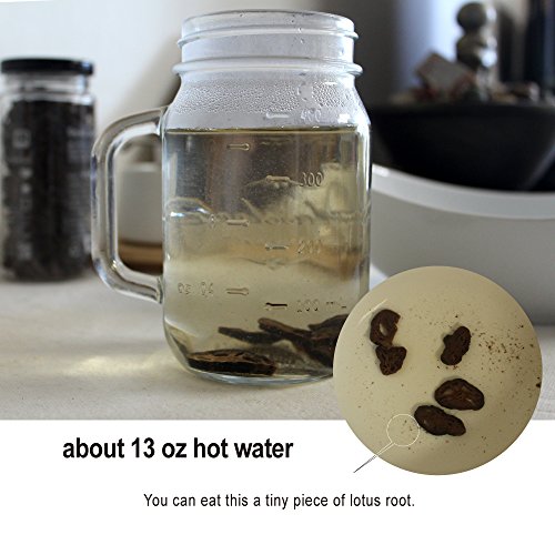 [GNTea] Korea tea, Black Lotus Root Tea(bulk) 0.53oz, new fresh, comfortable mind and body, Cleansing the blood, Handmade Roasting and Cutting, 9 times dried and steamed - Thumbnail 7