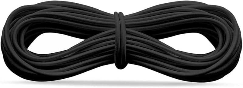 Realm Elastic Cord Black White 1mm 1.5mm 2mm 3mm Craft Jewellery Stringing