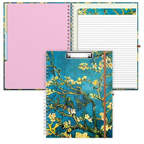 Rimilak Spiral Clipboard Folio with Refillable