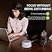 OasisSpace White Noise Machine for Sleeping, 21 High Fidelity Non-Looping Sounds Portable Sound Machine for Baby Adult;Sleep Therapy;Headphone Jack for Home Office Travel
