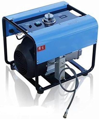 Adjustable Auto-Stop 300BAR 30MPA 4500PSI Double Cylinder Water Cooling High Pressure PCP Air Pump Electric Air Compressor 220V