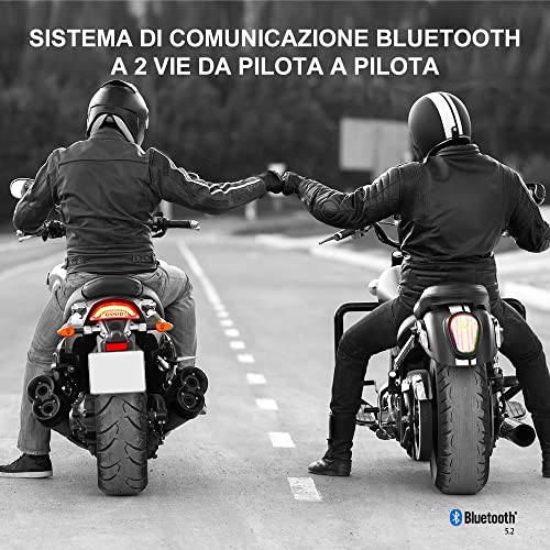 Cardo, Hands Free Bluetooth Spirit Duo Intercom, Black