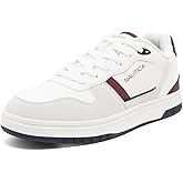 Nautica Men's Casual Lace-Up Sneakers, Stylish Oxford Walking Shoes - Lightweight, Comfortable, Versatile Everyday Footwear