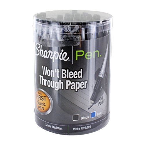Sharpie porous point stick pen, fine point, black and b…