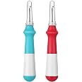 BEADNOVA Seam Ripper 4pcs Stitch Eraser Thread Cutter Small Clothes Tag Remover Seam Rippers For Sewing Crafting Thread Removing (4 Colors