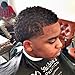 Curl Hair Sponge Gloves Tutorial for Barbers Wave Black Twist Brush Styling Tool For Men and Women Curly Hair Care Dreads Afro Locs Twist Dreadlocks Coil By Kasimedo(1 Pair)