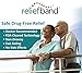 Reliefband Classic Wristband | FDA Cleared Relief for Motion Sickness (Car, Air, Train, Sea), & Morning Sickness | Drug Free (1 Extra Gel Tube)