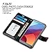 J&D Case Compatible for LG G6 / LG G6 Plus Case, Wallet Stand Slim Fit Heavy Duty Protective Shock Resistant Flip Cover Wallet Case for LG G6 Plus, LG G6 Wallet, Aqua