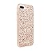 kate spade new york Glitter Case for iPhone 7 Plus - Exposed Glitter Rose Gold