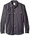 Dickies Men's Regular Fit Brushed Flannel Western Shirt