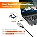 USB to HDMI Adapter, USB 3.0 to HDMI 1080P HD Audio Video Cable Converter, Audio Output for Multiple Monitors, Compatible with Windows 10/8.1/8/7 (Grey)