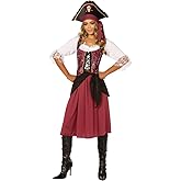 Studio Halloween Seven Seas Pirate Wench Women's Costume