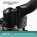 Movo GH400 Carbon Fiber Hybrid Gimbal Tripod Head with Arca-Swiss Quick-Release Plate (For Ball Heads)