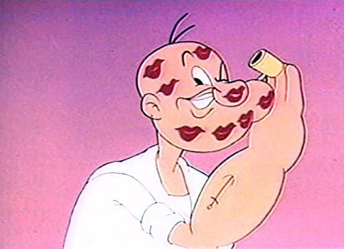 Vintage Popeye the Sailor Man Cartoons DVD featuring the characters: Popeye the Sailorman, Bluto & Olive Oyl