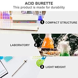 Glass Containers Burette with PTFE Key