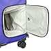 Delsey Luggage Cruise Lite Soft, Medium Checked Luggage, Spinner Suitcase, Blue