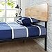 ZINUS Olivia Metal and Bamboo Platform Bed Frame, No Box Spring Needed, Wood Slat Support, Easy Assembly, Twin