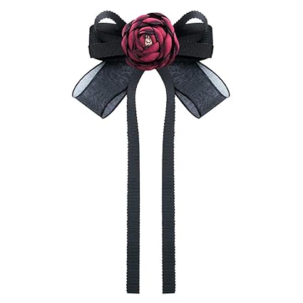 Wimagic 1x Fleur Noud Papillon Femmes Style Britannique