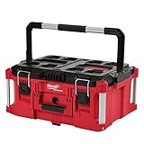 Heavy Duty, Versatile And Durable Modular Storage System PACKOUT 22 in. Large Tool Box By Milwaukee, Interior Organizer Trays, Heavy Duty Latches