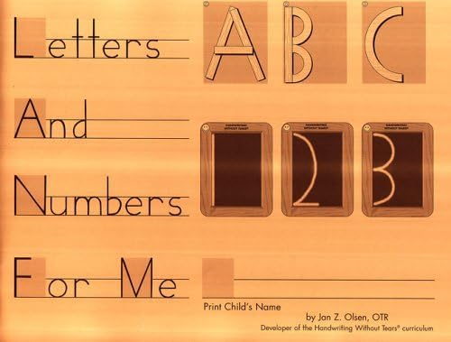 By Jan Olsen - Letters and Numbers for Me