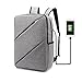 Weekend Shopper 15.6 inch Laptop Backpack College Backpack Laptop Bookbag Casual Daypack Lightweight Computer Backpack for Men and Women Grey primary