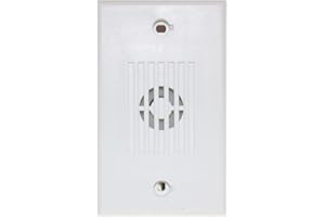 COOPER WHEELOCK Wheelock CN138484 Model MIZ24SW Eaton MIZ Mini Horn, Wall Mount, White, 24 V, Indoor, Low Current Draw