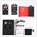 Karnotech Bluetooth Earphones In-Ear Wireless Sport Stereo Sweatproof Headset with Mic, Volume Control, Noise Cancelling