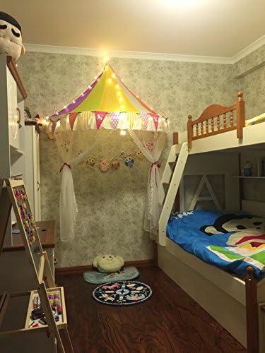 bed tent with lights