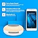 Bluetooth Shower Speaker Colorful Led Light, Portable Mini Shower Travel Speaker IP65 Waterproof,FM Built-in Mic TF Card Port, Micro USB Outdoor, Sports, Pool, Beach, Hiking, Camping