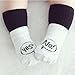 Cuca Dunna Infant Socks Baby Socks Toddler Socks for Girls and Boys,Anti Skid Socks 4 Pairs (S 0-2years, Girl)