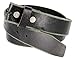 BS304 Genuine Full Grain Vintage Leather Belt Strap with Snaps on 1-1/2