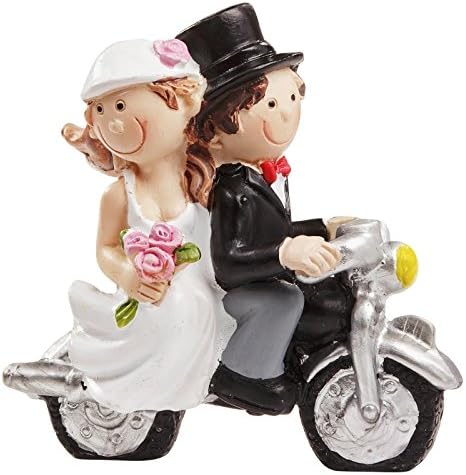 Gateau Topper Pour Mariage Tinksky Elegante Mariee Et Gateau Gateau Topper Figurine Decoration De Mariage Cadeau Figurine Moto Patisserie Ustensiles A Patisserie Napravi Rs