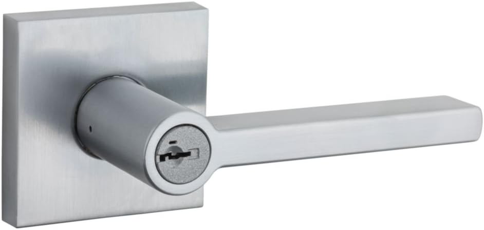 Kwikset 156HFLSQT-26DS Halifax - Cerradura cuadrada para puerta de