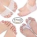 8 Pack of Bunion Corrector and Bunion Care Kit for Tailors Bunion, Hallux Valgus, Big Toe Joint Toe Separators