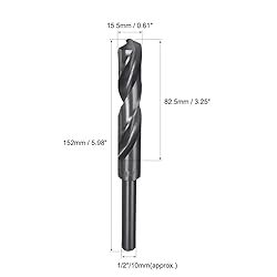 uxcell Reduced Shank Drill Bit 15.5mm High Speed