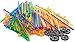 Play22 Building Toys for Kids 400 Set Straws and Connector + Wheels - Colorful and Strong Kids Construction Toys with Special Connectors - Great Gift Building Blocks for Boys and Girls - Original