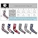 RoryTory Cooling Arm Elbow Compression Sleeve Sun Guard Tattoo Sleeves Cover Up - for Outdoor Cycling Golfing Basketball Baseball Tennis Soccer Lymphedema - 2 Pairs USA Patriotic, Large