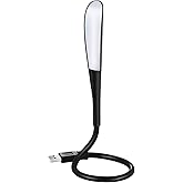 USB Reading Lamp USB LED Light Lamp with 14 LEDs Dimmable Touch Switch and Flexible Gooseneck (1 pcs)