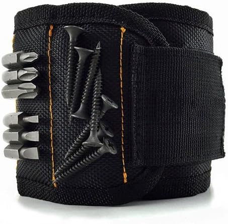 Magnetic Wristband Extra Strong - hold screws, washers, tools, etc. conveniently on wrist