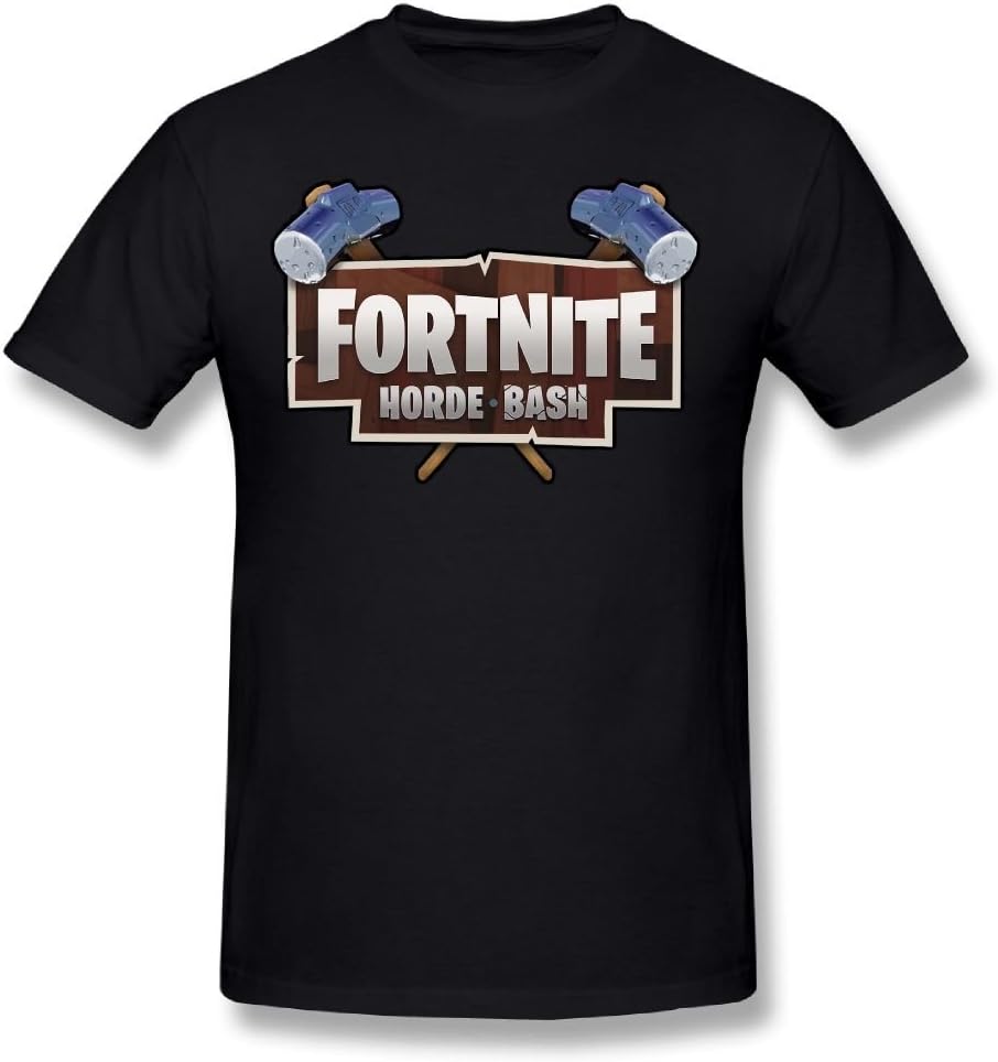 VR4U Fortnite-Horde Men Cotton Plus T-Shirt Fashion Slim-Fit Tees