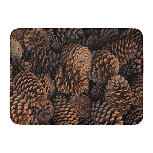 Compare Price pine cone door mat on