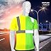 JORESTECH Safety T Shirt Reflective High Visibility Short Sleeve Yellow/Lime ANSI Class 2 Level 2 Type R TS-01 (2XL)