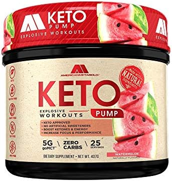 American Metabolix Keto Pump, Watermelon, 25 Serving