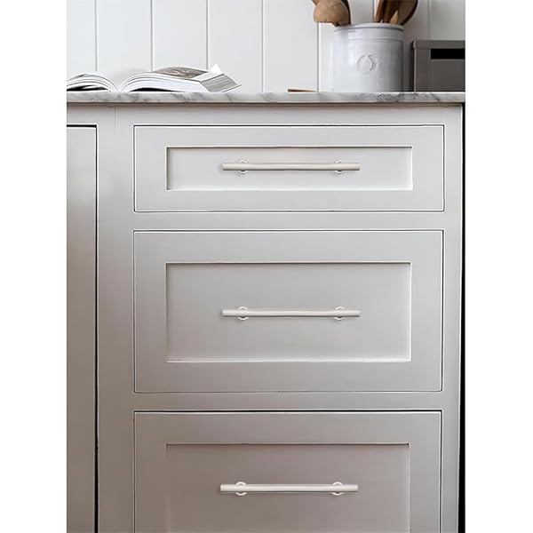 ZAUYX 5 PACK 12 INCH(305MM) HOLE CENTER POLISHED NICKEL CABINET PULLS SQUARE CABINET HANDLES SOLID HEAVY DUTY PULLS FOR KITCHEN DRESSER CLOSET & BATHROOM CABINETS HARDWARE