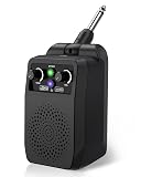 JOYO Mini Amp 5W Portable Electric Practice Amp Bluetooth Rechargeable Guitar Amplifier Built-in 4 Effects Clean Distortion Overdrive Reverb, Black (JA-05G)