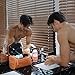 VASKER Travel Toiletry Bag Leather Dopp Kit Hanging Toiletry Organizer Makeup Bag Waterproof Portable Bathroom Cosmetic Bag Business Gift for Men